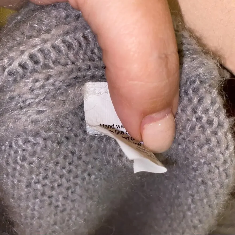 J. CREW classic cozy ribbed crewneck sweater M